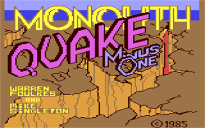 Quake Minus One - Screenshot - Game Title Image