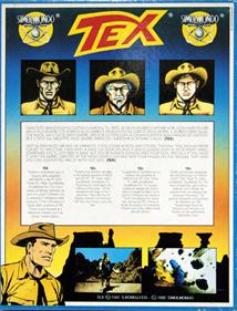 Tex: Piombo Caldo - Box - Back Image