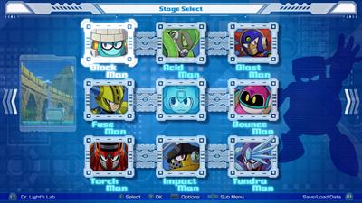 Mega Man 11 - Screenshot - Game Select Image