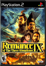 Romance of the Three Kingdoms IX - Box - Front - Reconstructed Image