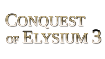 Conquest of Elysium 3 - Clear Logo Image