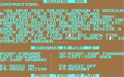 Suicide Run - Screenshot - Game Title Image