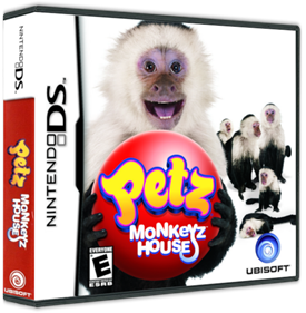 Petz: Monkeyz House - Box - 3D Image