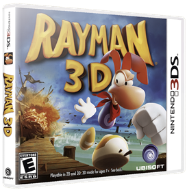 Rayman 3D - Box - 3D Image