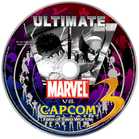Ultimate Marvel vs. Capcom 3 - Fanart - Disc Image