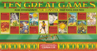 Ten Great Games - Box - Front Image