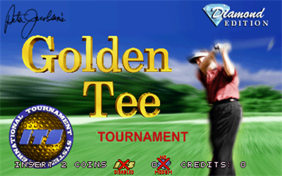 Golden Tee: Diamond Edition Tournament - Screenshot - Game Title Image