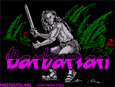Barbarian - Screenshot - Game Title Image