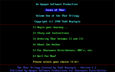 The Thor Trilogy - Screenshot - Game Title Image