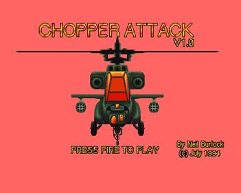 Chopper Attack - Screenshot - Game Title Image