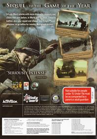 Call of Duty 2 - Box - Back Image