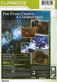 Fable: The Lost Chapters - Box - Back Image