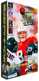 NFL Quarterback Club 96 - Box - 3D Image