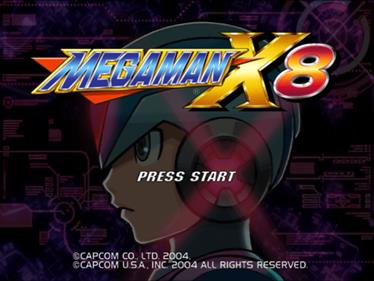 Mega Man X8 - Screenshot - Game Title Image