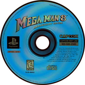 Mega Man 8: Anniversary Edition - Disc Image