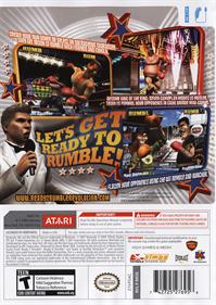 Ready 2 Rumble: Revolution - Box - Back Image