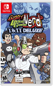 The Angry Video Game Nerd I & II Deluxe - Box - Front - Reconstructed Image