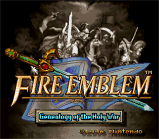 Fire Emblem: Seisen no Keifu - Screenshot - Game Title Image