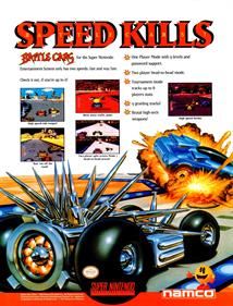 Battle Cars - Advertisement Flyer - Front Image