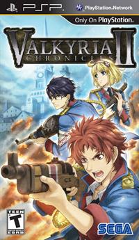 Valkyria Chronicles II - Box - Front Image