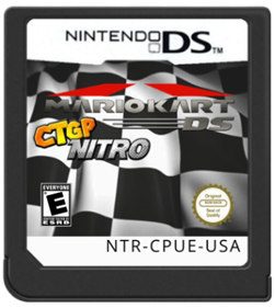 Mario Kart DS CTGP Nitro - Cart - Front Image