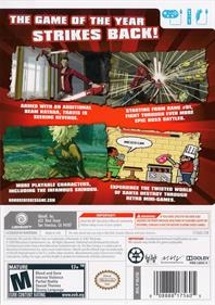 No More Heroes 2: Desperate Struggle - Box - Back Image