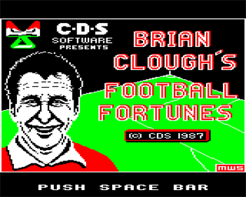 Brian Clough's Football Fortunes - Screenshot - Game Title Image