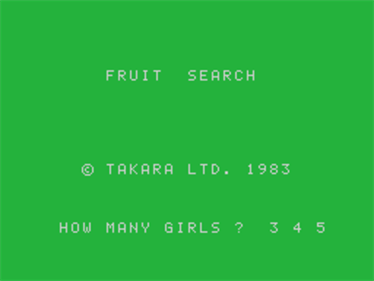 Fruit Search - Screenshot - Game Title Image