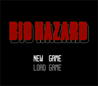 Bio Hazard - Screenshot - Game Title Image