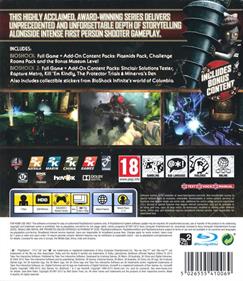 BioShock: Ultimate Rapture Edition - Box - Back Image