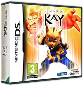 Legend of Kay - Box - 3D Image