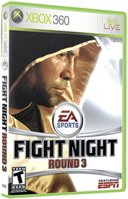 Fight Night Round 3 - Box - 3D Image