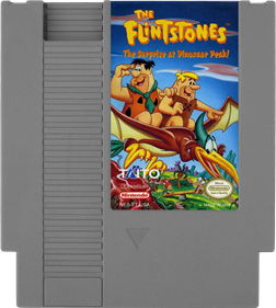 The Flintstones: The Surprise at Dinosaur Peak! - Cart - Front Image