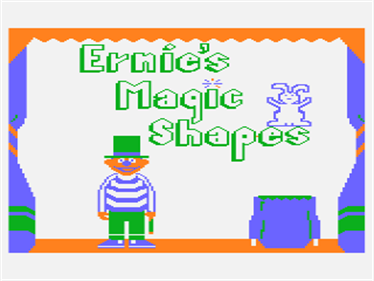 Ernie's Magic Shapes - Screenshot - Game Title Image