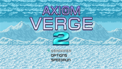 Axiom Verge 2 - Screenshot - Game Title Image