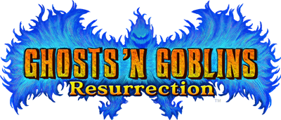 Ghosts 'n Goblins Resurrection - Clear Logo Image