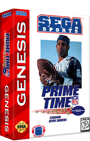 Prime Time NFL Starring Deion Sanders - Box - 3D Image