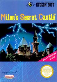 Milon's Secret Castle - Box - Front - Reconstructed Image
