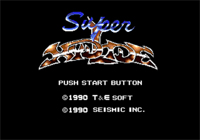 Super Hydlide - Screenshot - Game Title