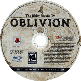 The Elder Scrolls IV: Oblivion - Disc Image