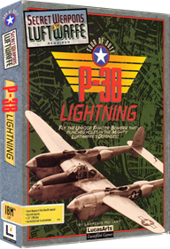 Secret Weapons of the Luftwaffe: P-38 Lightning - Box - 3D Image