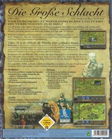 Battleground 8: Prelude to Waterloo - Box - Back Image