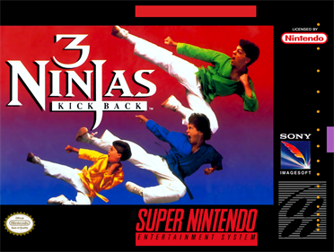 3 Ninjas Kick Back - Fanart - Box - Front Image