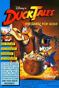 Duck Tales: The Quest for Gold - Advertisement Flyer - Front Image