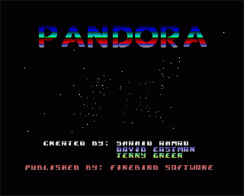 Pandora - Screenshot - Game Title Image