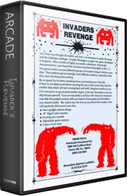 Invader's Revenge - Box - 3D Image