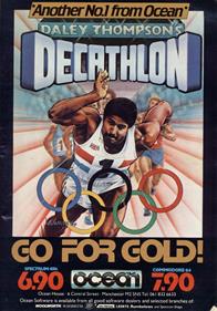 Daley Thompson's Decathlon - Advertisement Flyer - Front Image