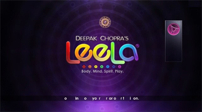 Deepak Chopra's Leela - Screenshot - Game Title Image
