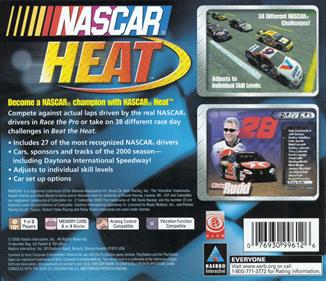 NASCAR Heat - Box - Back Image