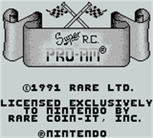 Super R.C. Pro-AM - Screenshot - Game Title Image